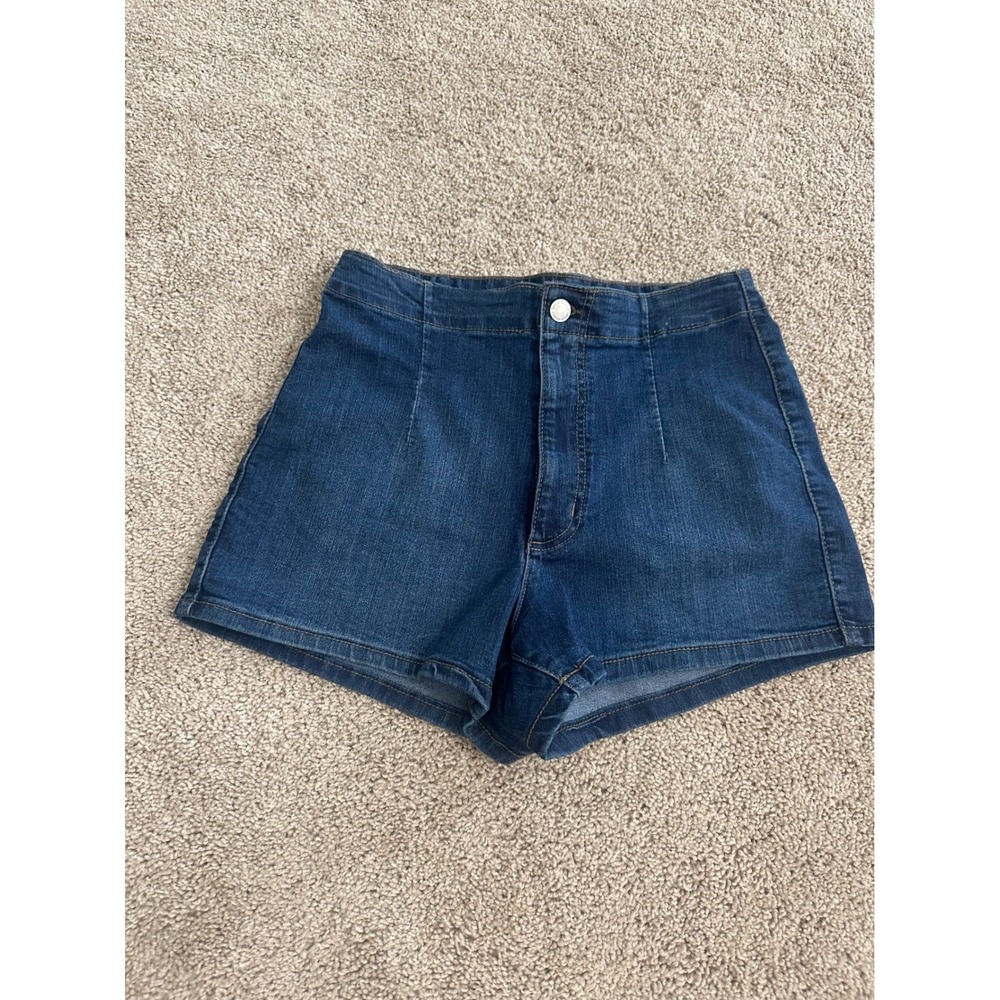Wild Fable Women's High Waist Denim Shorts Dark Wash Size 6 / 28W